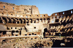 The Gorn at the Colloseum in Rome