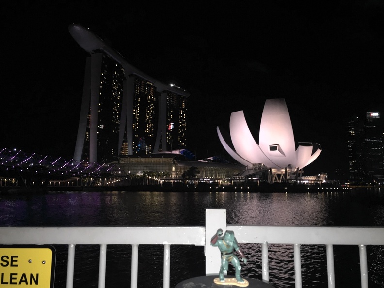 The Gorn with Marina Bay Sands Hotel